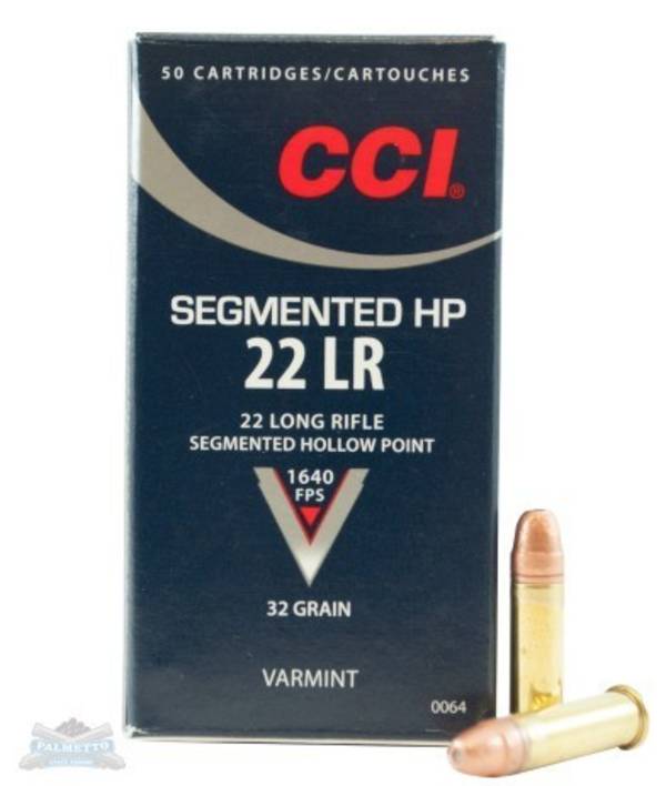 CCI Segmented Hollow Point 32gr 500 Rounds