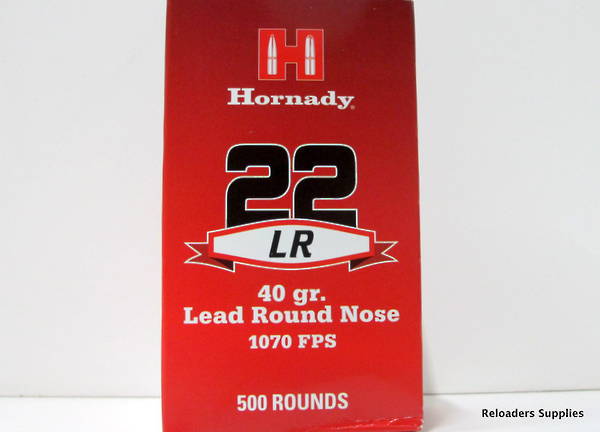 Hornady Rimfire .22lr 40gr LRN Subsonic x500