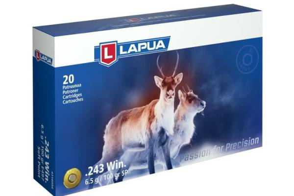 Lapua 243win 100gr SP Mega x20 #4315056