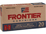 Hornady Frontier Ammunition 5.56 NATO 55gr HPM 77134