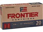 Hornady Frontier Ammunition 5.56 Nato 62gr SP x20