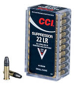 CCI Suppressor 45gr 22lr x 50 Rounds