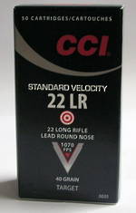 CCI Standard Velocity 22LR Lead Round Nose 500 Rounds