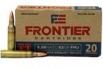 Hornady Frontier Ammunition 5.56 Nato 62gr FMJ x20