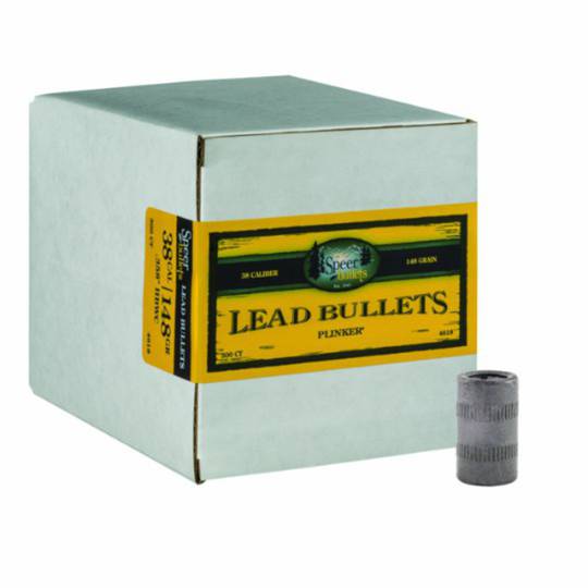 Speer 38cal/357 148gr Lead HBWC Plinker (500 Value Pack) #4618