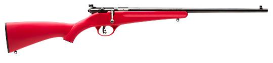 Savage Rascal 22LR Youth Rifle Red