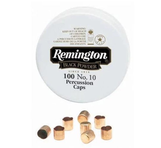 Remington Percussion Caps #10 x100