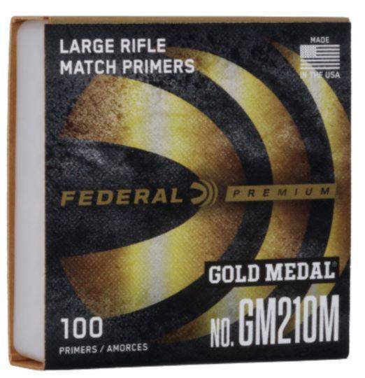 Federal Large Rifle Match Primers GM210M x1000