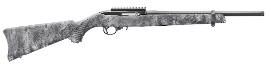 Ruger 10/22 Kryptek Typhon Camo Blued Threaded