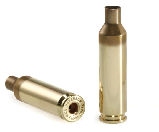 Peterson Brass 6mm Creedmoor SRP x50