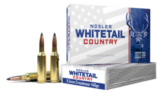 Nosler Ammuntion Whitetail 6.5 Creedmoor 140gr SP x20