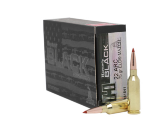 Hornady Black 22ARC 75gr ELD-M x20