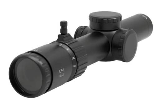 ARKEN EP-8 1-8X28 LPVOFFP ILLUMINATED KLGRID RETICLE 34MM TUBE