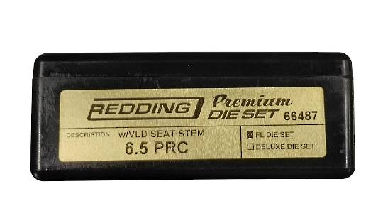 Redding 6.5 PRC Premium Series Full Length Sizing Die Set