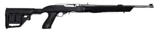 Ruger 10/22 TD 22LR Stainless TAC Rifle with 3 mags